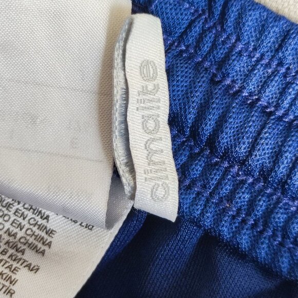 Adidas Climalite athletic shorts boys XL blue with 3 white stripes - Picture 10 of 16